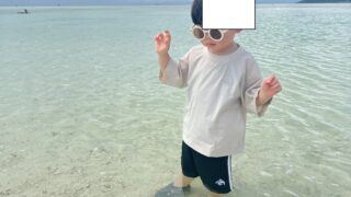 【竹富島観光】2歳子連れでレンタサイクル